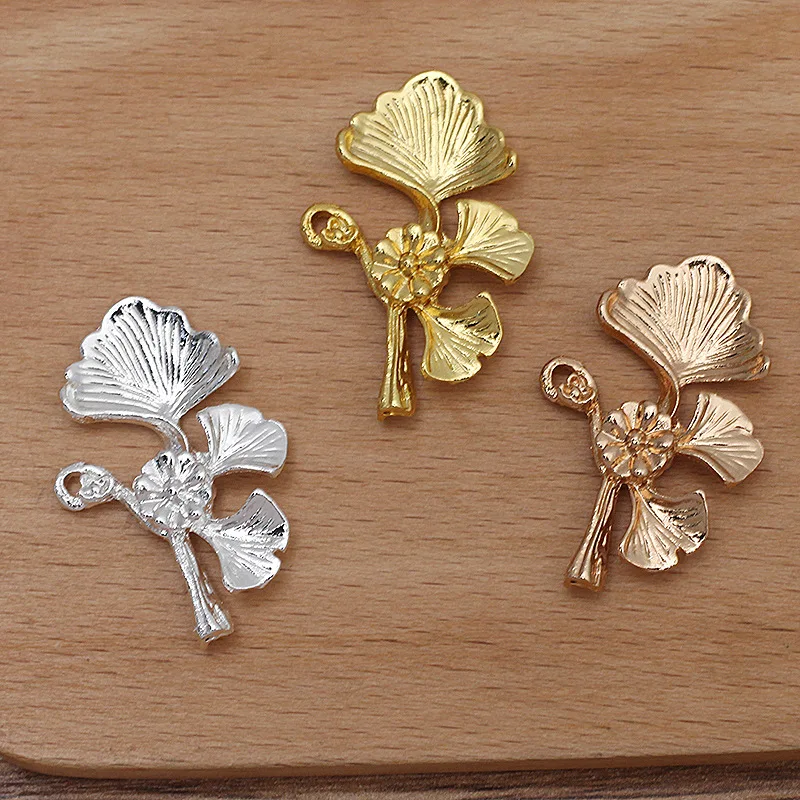50 PCS 23*36mm KC Gold Silver Plated Leaves Flowers Connectors Metal Alloy Handmade Hairwear Jewelry Accessories 
50 PCS 23*36mm KC Gold Silver Plated Leaves Flowers Connectors Metal Alloy Handmade Hairwear Jewelry Accessories