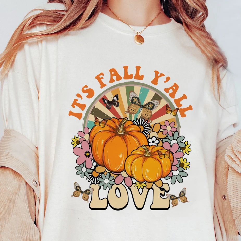 Harajuku Pattern T-Shirt Women's Printed 90s Fashion Cute Clothes Fun Pumpkin Top Fashion T-Shirt Short Sleeved Women's T-Shirt.
Harajuku Pattern T-Shirt Women's Printed 90s Fashion Cute Clothes Fun Pumpkin Top Fashion T-Shirt Short Sleeved Women's T-Shirt.
