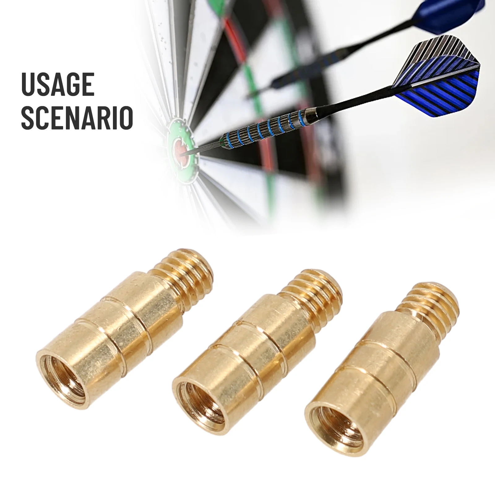 3Pcs -Darts Stems Shafts Weight Brass 2g -Darts Accessories Universal Thread DIY 2g/pcs A -Darts Booster Brass 16*4.5mm
3Pcs -Darts Stems Shafts Weight Brass 2g -Darts Accessories Universal Thread DIY 2g/pcs A -Darts Booster Brass 16*4.5mm