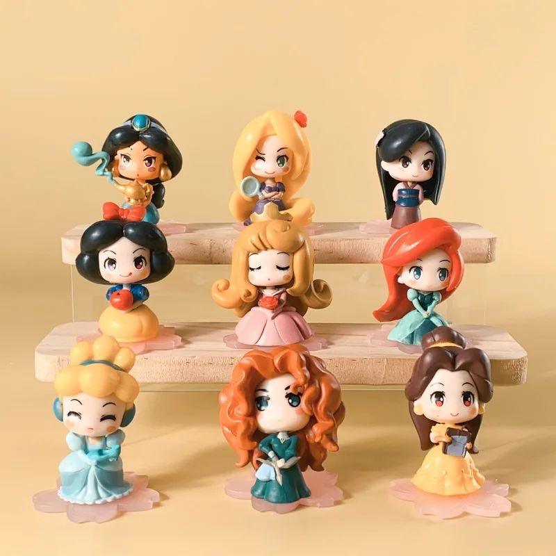 9pcs/set Disney Princess Series Anime Figure Snowwhite Mermaid Bella Kawaii Cartoon Q Ver Ornament Doll Collection Toy Girl Gift
9pcs/set Disney Princess Series Anime Figure Snowwhite Mermaid Bella Kawaii Cartoon Q Ver Ornament Doll Collection Toy Girl Gift