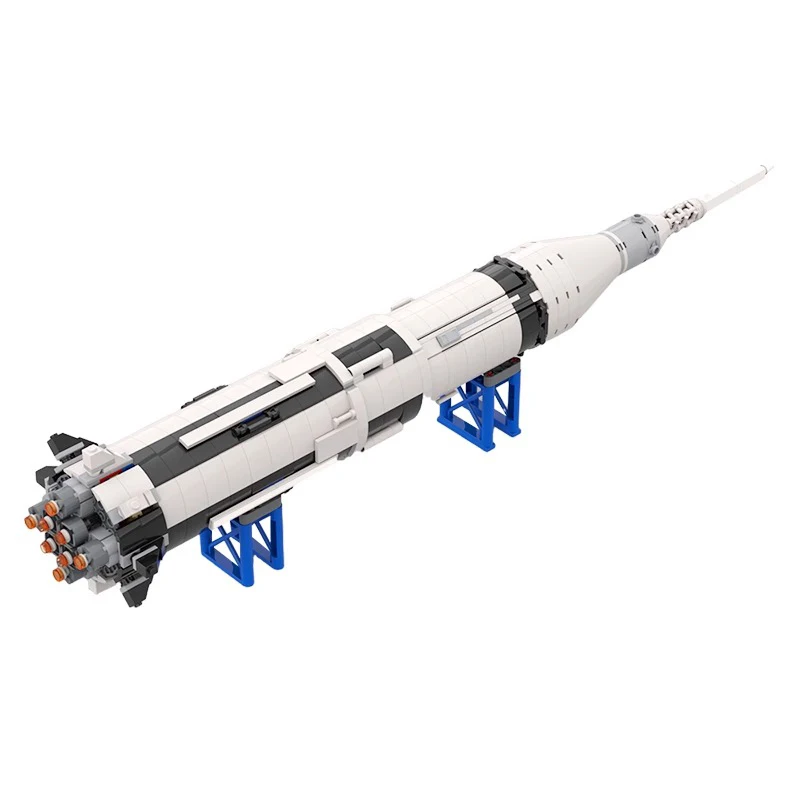 Модель пускового автомобиля MOC Space War series Saturn IB, детская игрушка-пазл, рождественские подарки
Модель пускового автомобиля MOC Space War series Saturn IB, детская игрушка-пазл, рождественские подарки