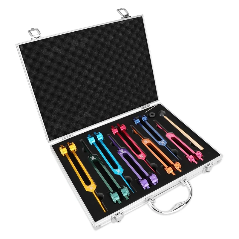 Chakra Tuning Fork Set, Tuning Forks For Healing Chakra Set, For Healing,Sound Therapy,Keep Body Durable
Chakra Tuning Fork Set, Tuning Forks For Healing Chakra Set, For Healing,Sound Therapy,Keep Body Durable