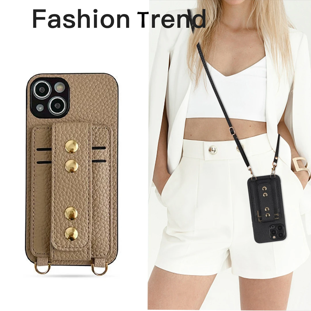 Crossbody Lanyard Wallet Phone Bag Cases For iPhone12 13 14 11 Pro Max XS XR Leather Card Pocket Wrist Strap Stand Back Cover
Crossbody Lanyard Wallet Phone Bag Cases For iPhone12 13 14 11 Pro Max XS XR Leather Card Pocket Wrist Strap Stand Back Cover