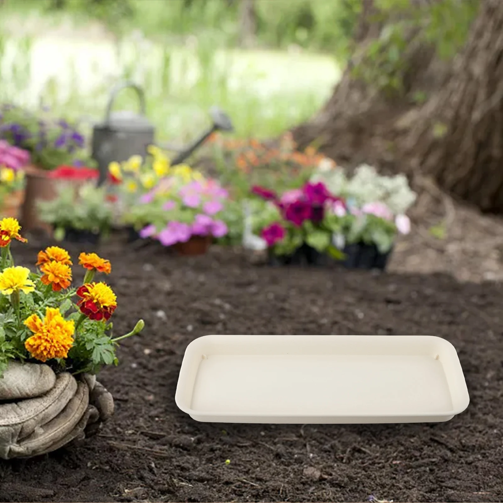 1PC Plastic Heavy Duty Rectangle Flower Pot Indoor Outdoor Plant Saucer Drip Trays Resin Tray Saucers
1PC Plastic Heavy Duty Rectangle Flower Pot Indoor Outdoor Plant Saucer Drip Trays Resin Tray Saucers