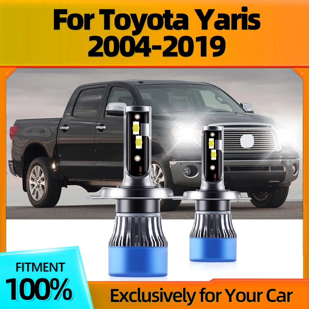 KINGSOFE 2x Exterior Car LED Front Lamp White H4 High Low Beam Super Brightness Plug-N-Play Bulbs For Toyota Yaris 2004-2019
KINGSOFE 2x Exterior Car LED Front Lamp White H4 High Low Beam Super Brightness Plug-N-Play Bulbs For Toyota Yaris 2004-2019