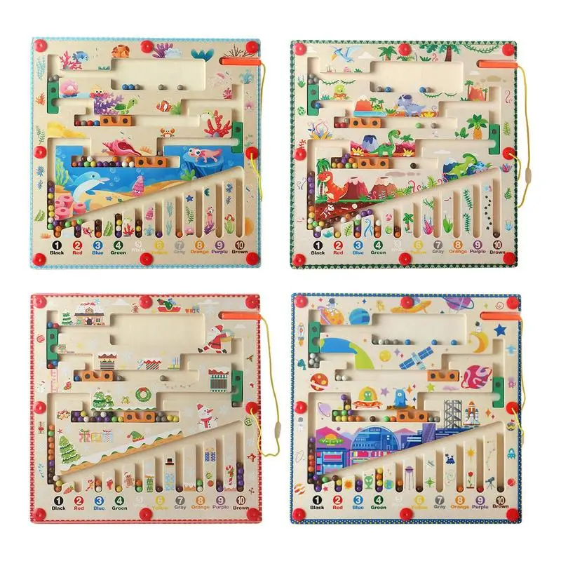 Bead Maze Toy Children Montessori Toy Wooden Puzzle Activity Board Learning Sensory Educational Counting Toys for Children Gifts
Bead Maze Toy Children Montessori Toy Wooden Puzzle Activity Board Learning Sensory Educational Counting Toys for Children Gifts