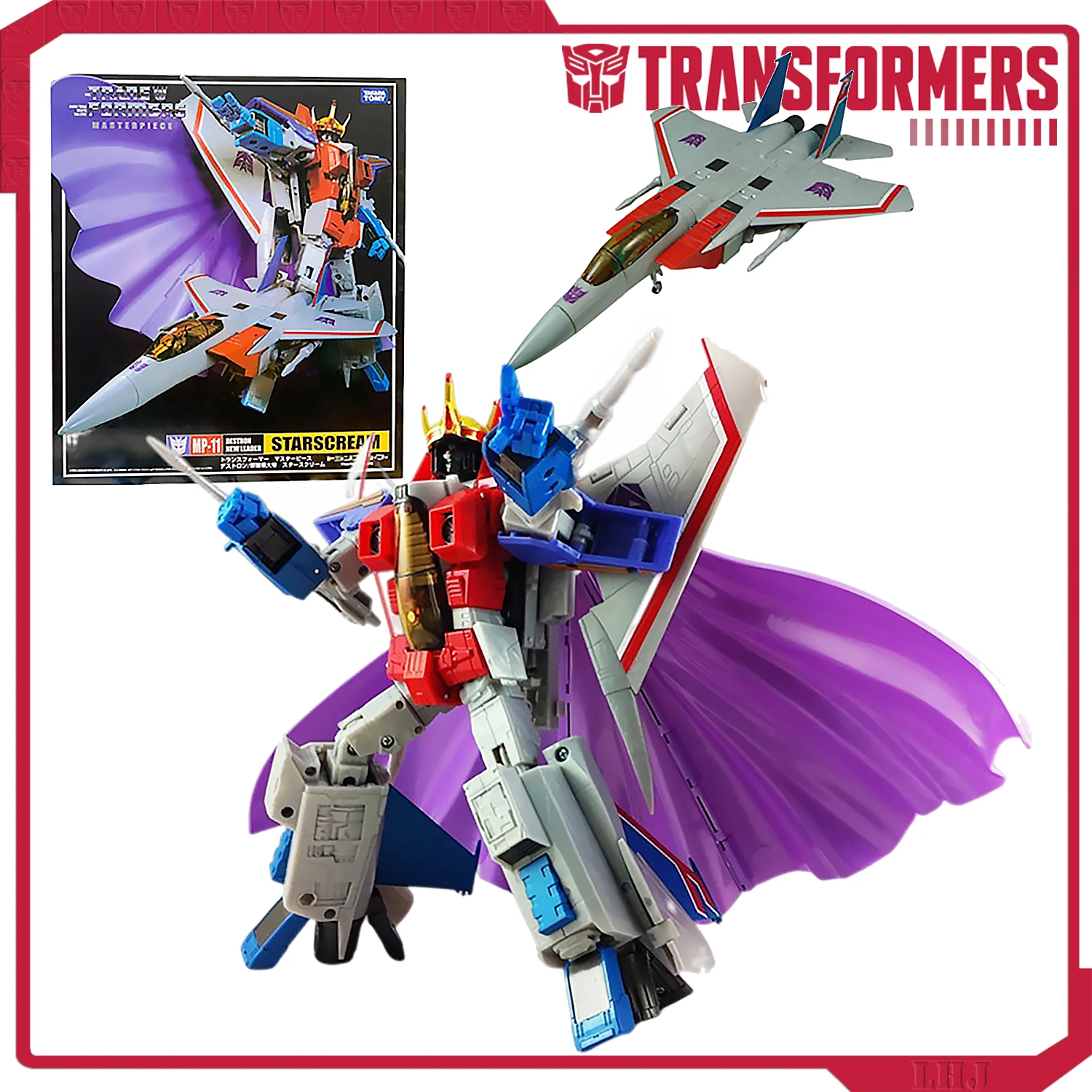 TAKARA TOMY MP-11 Transformers MP11 Starscream Anime Autobot Metal Parts Action Figure Transformer Model Ornament Toy Gift
TAKARA TOMY MP-11 Transformers MP11 Starscream Anime Autobot Metal Parts Action Figure Transformer Model Ornament Toy Gift