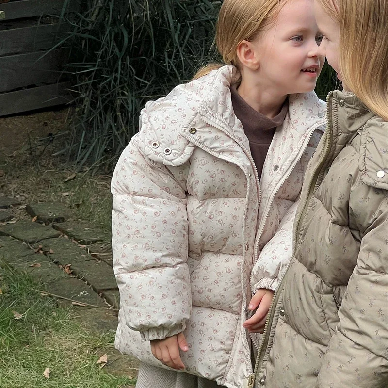Baby's Winter Floral Cotton Clothes Girl's Casual Zipper Hooded Warm Floral Coat 2023 Winter Coat Down Jacket Kids
Baby's Winter Floral Cotton Clothes Girl's Casual Zipper Hooded Warm Floral Coat 2023 Winter Coat Down Jacket Kids