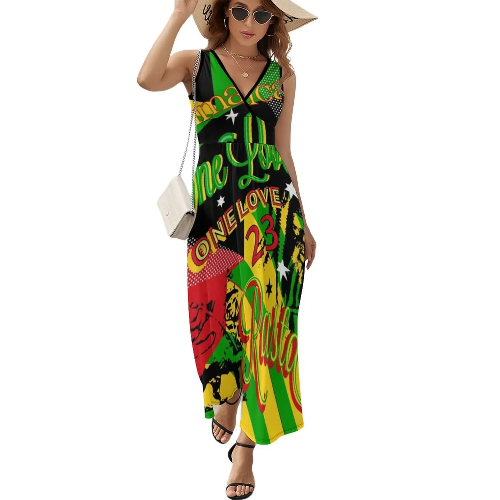 Jamaican Rasta One Love Party Sleeveless Dress dresses summer woman 2024 Woman clothing summer dress womens 2024
Jamaican Rasta One Love Party Sleeveless Dress dresses summer woman 2024 Woman clothing summer dress womens 2024
