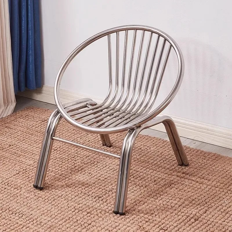 

Новый утолщенный стул из нержавеющей стали для гостиной, уличный стул из ротанга для отдыха, мебель для дома, стул, ротанг, мебель