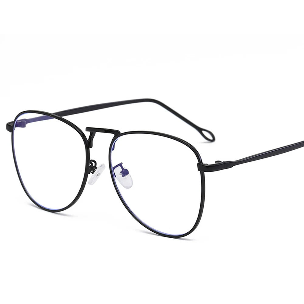 

Titanium Alloy Round Fine Hinge Oversized Black Fashion Spectacles Multi-coated Lenses Fashion Reading Glasses +0.75 To +4