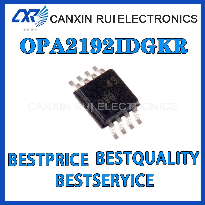OPA2192IDGKR OPA2192IDGKT screen printing OVLM precision amplifier MSOP8 new original
OPA2192IDGKR OPA2192IDGKT screen printing OVLM precision amplifier MSOP8 new original