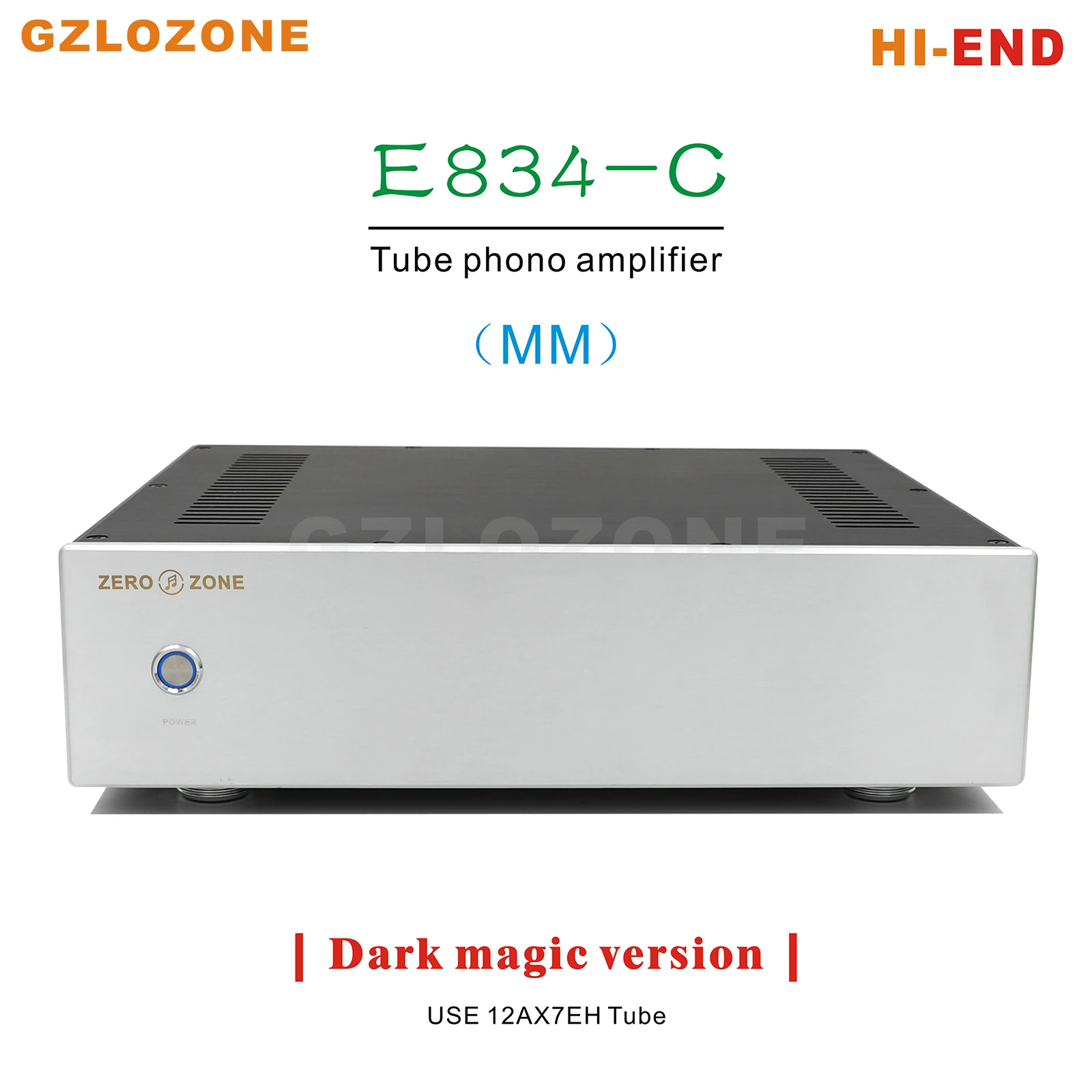 Усилитель телефонной трубки DARK MAGIC Ver HI-END E834-C мм основа для EAR834 (без трубки или с трубкой 12AX7EH опционально)
Усилитель телефонной трубки DARK MAGIC Ver HI-END E834-C мм основа для EAR834 (без трубки или с трубкой 12AX7EH опционально)