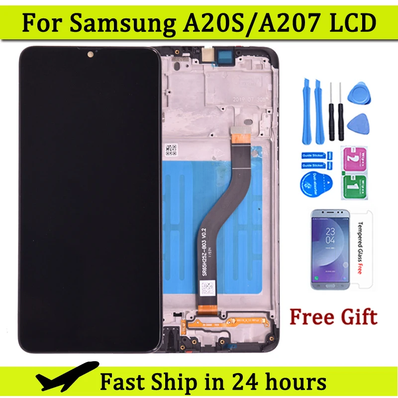 Дисплей 6,5 ''для Samsung A20s A207, ЖК-дисплей с сенсорным экраном и дигитайзером для Samsung A207F/DS A207FN A207U A207W A207G/DS
Дисплей 6,5 ''для Samsung A20s A207, ЖК-дисплей с сенсорным экраном и дигитайзером для Samsung A207F/DS A207FN A207U A207W A207G/DS