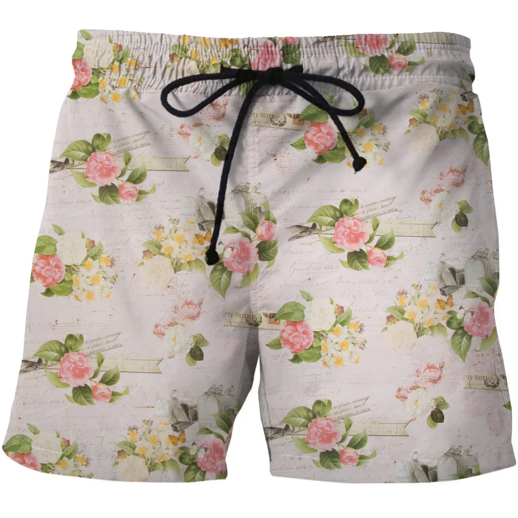 Flower Pattern 3D Printed Beach Shorts for Men's Beach Swimming and Surfing Shorts
Flower Pattern 3D Printed Beach Shorts for Men's Beach Swimming and Surfing Shorts