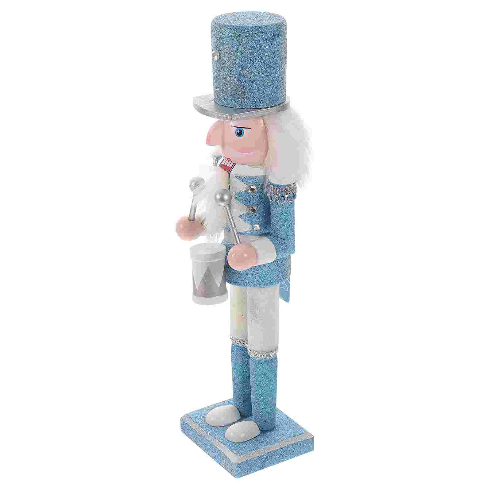 

Christmas Nutcracker Traditional Wooden Pink Nutcracker Ornament Holiday Nutcracker Soldier Figure Christmas Advent Nutcrackers