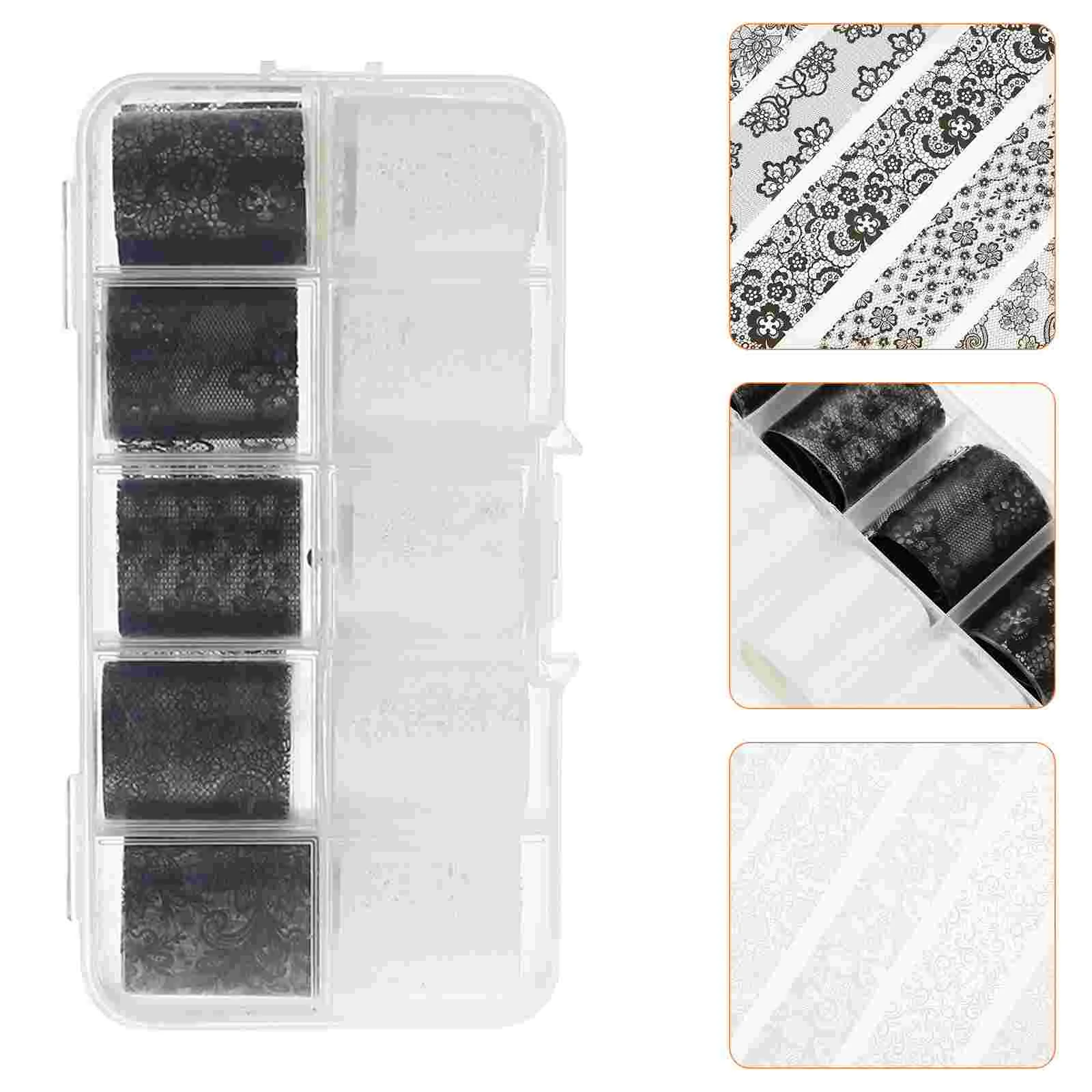 30 Rolls Nail Art Transfer Stickers Manicure Decorative Decals DIY Decors Lace Style
30 Rolls Nail Art Transfer Stickers Manicure Decorative Decals DIY Decors Lace Style