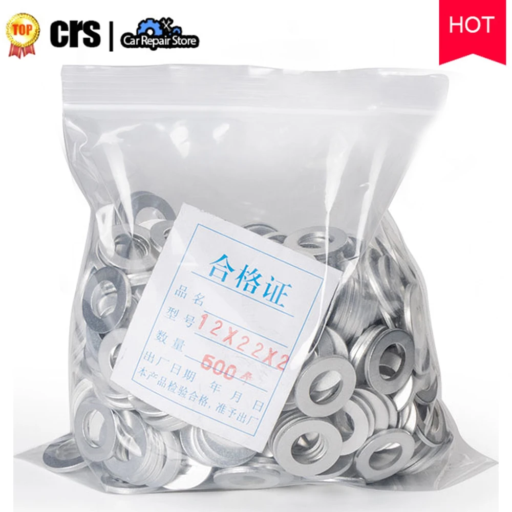 

100PCS Engine Repair For Honda Oil Drain Plug Crush Washer Gasket Seal 94109-12000 9410912000