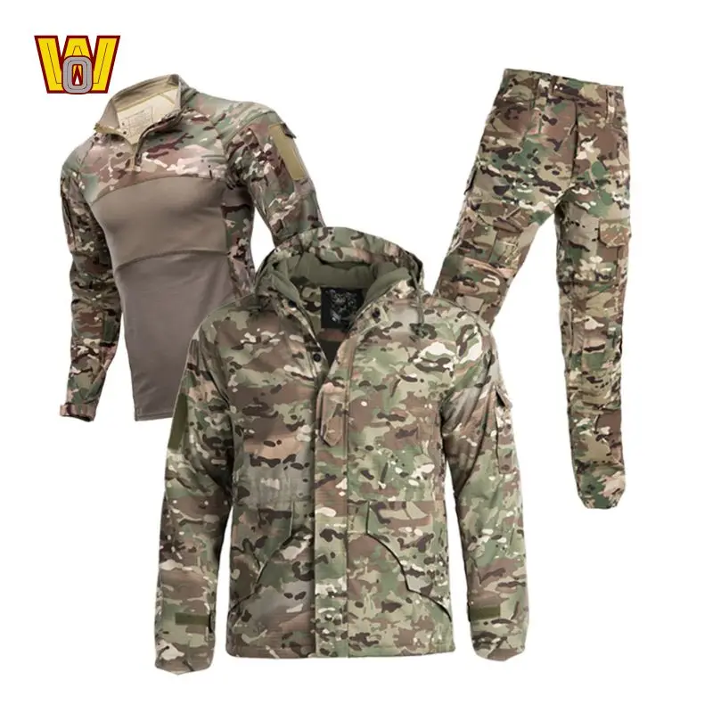 OW Military Uniform Camouflage Tactical Jacket Clothing Pants Suit G8 Winter Plush Tactical Jacket Sets
OW Military Uniform Camouflage Tactical Jacket Clothing Pants Suit G8 Winter Plush Tactical Jacket Sets