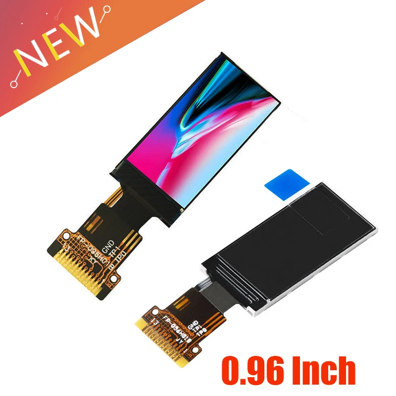 0.96" IPS Display 0.96 Inch TFT LCD Display Screen Module 80*160 ST7735 Drive IC 3.3V 13PIN SPI HD Full Colorful For lcd Module 
0.96" IPS Display 0.96 Inch TFT LCD Display Screen Module 80*160 ST7735 Drive IC 3.3V 13PIN SPI HD Full Colorful For lcd Module