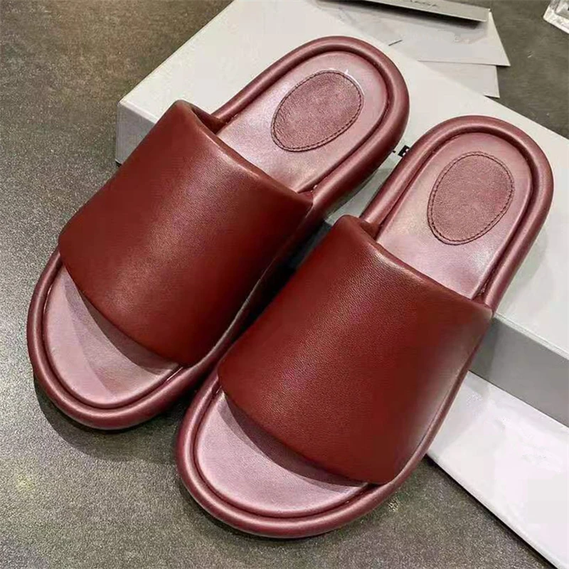 Сандалии женские из натуральной кожи, роскошные дизайнерские модные тапочки, летняя Уличная обувь ручной работы, белые черные красные
Сандалии женские из натуральной кожи, роскошные дизайнерские модные тапочки, летняя Уличная обувь ручной работы, белые черные красные