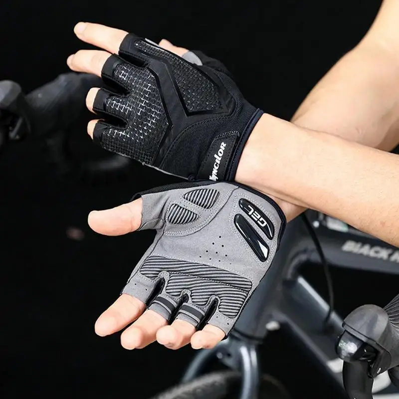 

Half Finger Cycling Gloves Anti Slip Cycling Gloves Breathable Touchscreen Gloves Men Women Mountain Bike Gloves For Racing