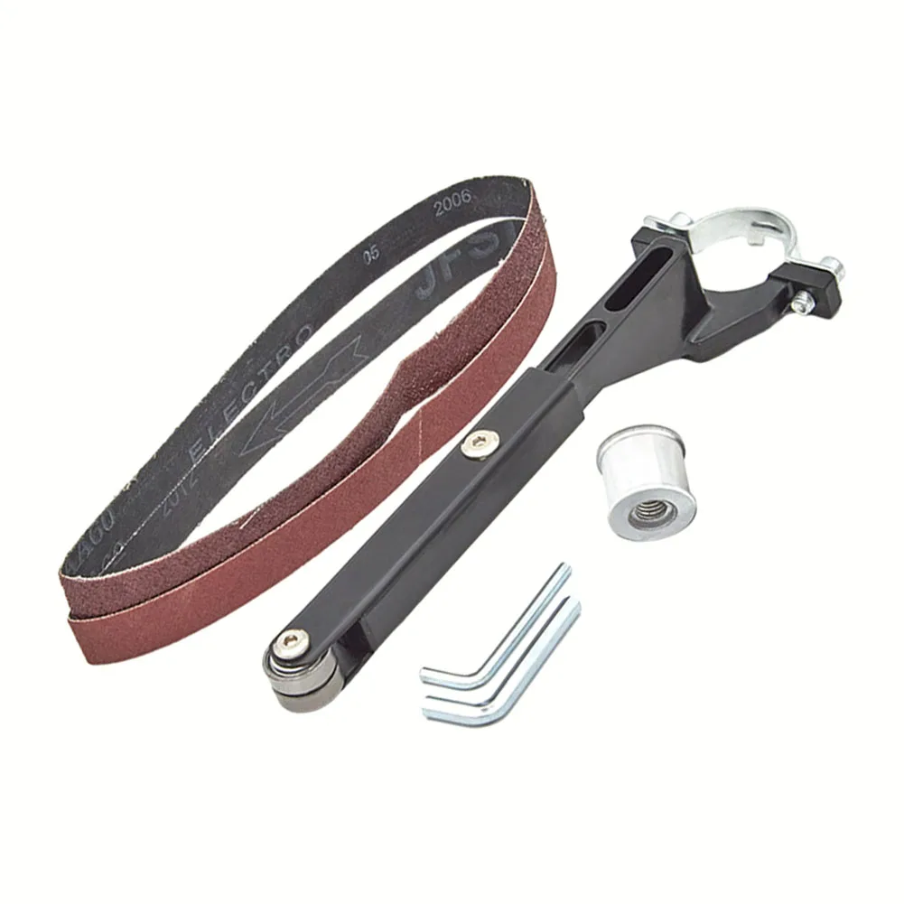 Angle Grinder Sand Belt Machine Transform Your Grinder with 6pcs Sand Belts Suitable for Model 100 Angle Grinder
Angle Grinder Sand Belt Machine Transform Your Grinder with 6pcs Sand Belts Suitable for Model 100 Angle Grinder