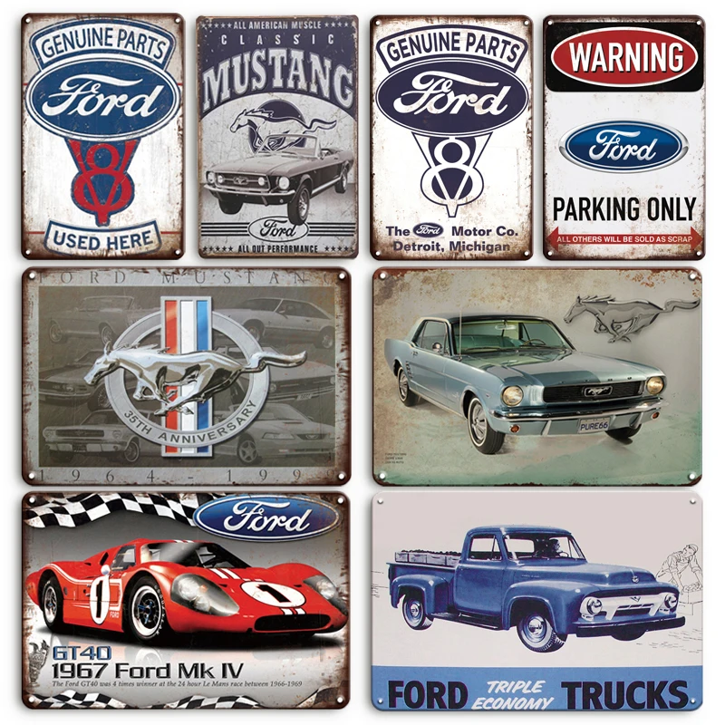 Vintage Ford Mustang Shelby Cobra Car Poster Metal Sign Home Room Decorations Garage Wall Decor Plaque Poster Metal Plate
Vintage Ford Mustang Shelby Cobra Car Poster Metal Sign Home Room Decorations Garage Wall Decor Plaque Poster Metal Plate