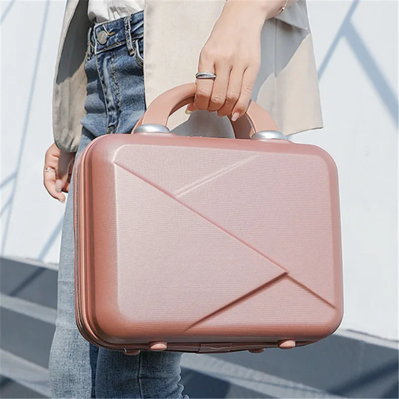 

Waterproof Lady Travel Suitcase Women's Makeup Bag Box Size:32-15-20cm travel storage bag Makeup case handbag toiletries bag