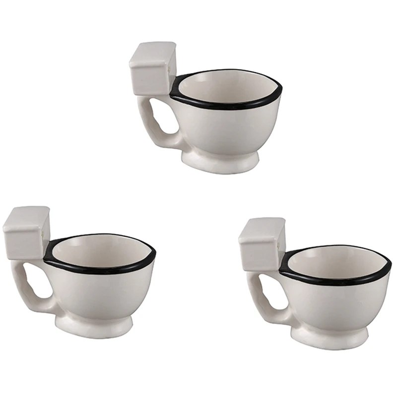 3X Novelty Toilet Ceramic Mug With Handle 300Ml Coffee Tea Milk Ice Cream Cup Funny For Gifts
3X Novelty Toilet Ceramic Mug With Handle 300Ml Coffee Tea Milk Ice Cream Cup Funny For Gifts