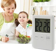 24 Hours Square Digital LCD Kitchen Cooking Timer Count-Down Up Clock Alarm Magnetic Kitchen Timers Kitchen Tools
24 Hours Square Digital LCD Kitchen Cooking Timer Count-Down Up Clock Alarm Magnetic Kitchen Timers Kitchen Tools