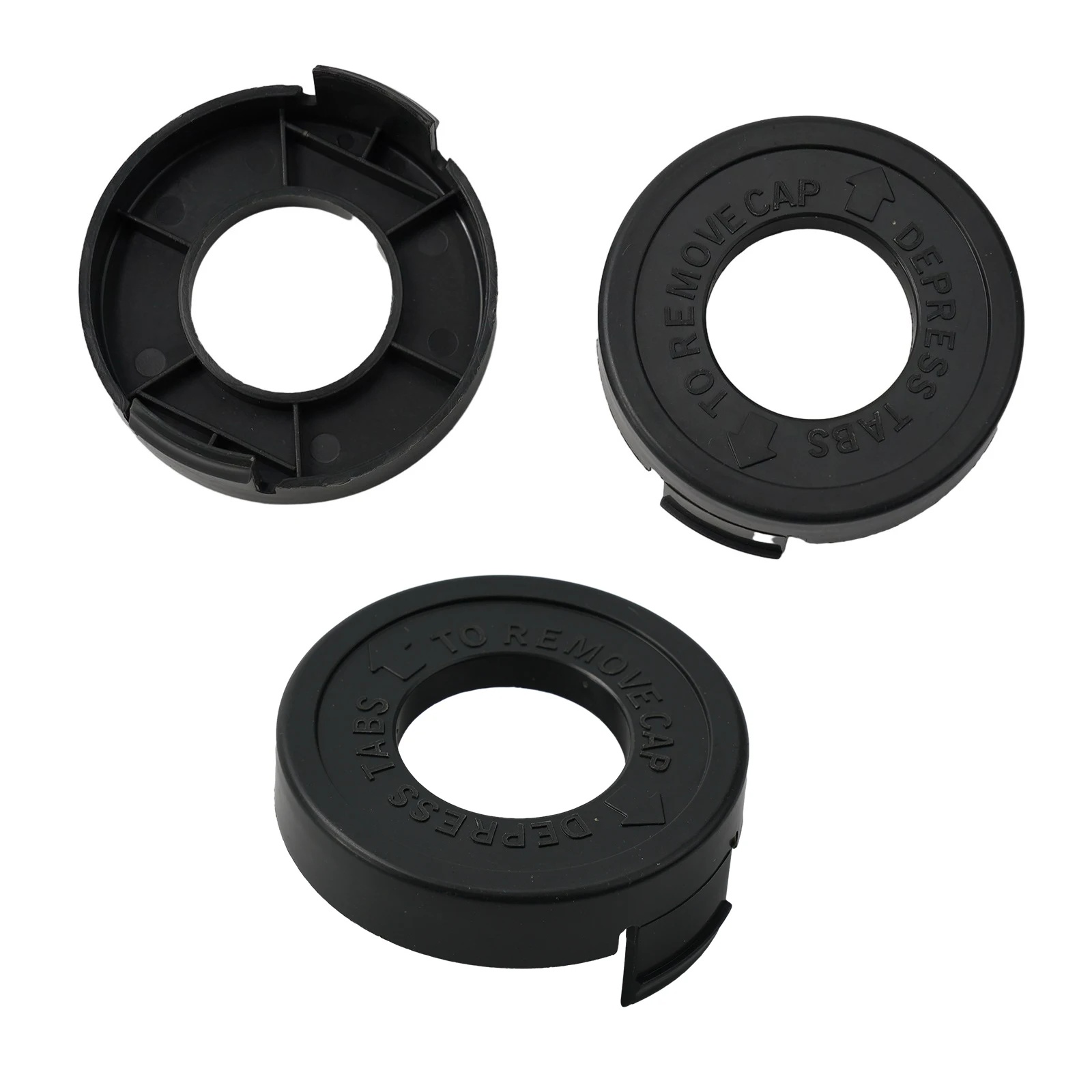 For Black&Decker ST4500 Spool Cover String Trimmer Accessories String Trimmer Parts Outdoor Power Equipment Plastic 3pcs Black
For Black&Decker ST4500 Spool Cover String Trimmer Accessories String Trimmer Parts Outdoor Power Equipment Plastic 3pcs Black