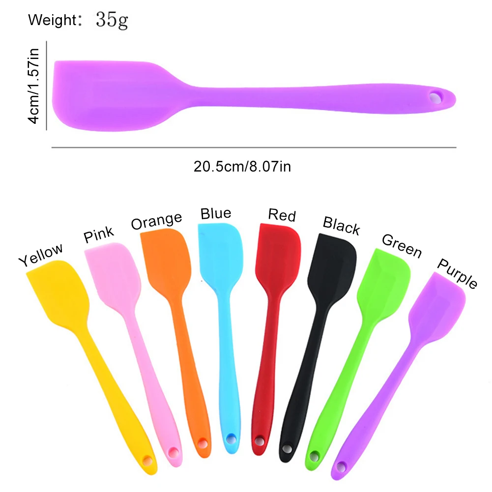 Food Grade Silicone Spatulas Kitchen Utensils for Baking Cooking Heat-Resistant Non-stick Spatulas Dishwasher Safe Kitchen Tool
Food Grade Silicone Spatulas Kitchen Utensils for Baking Cooking Heat-Resistant Non-stick Spatulas Dishwasher Safe Kitchen Tool