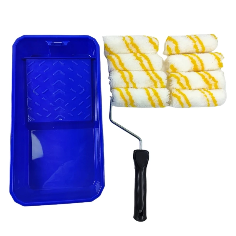 Acrylic Fiber Roller with Handle Thickened Tray for Precise Painting and Decors
Acrylic Fiber Roller with Handle Thickened Tray for Precise Painting and Decors
