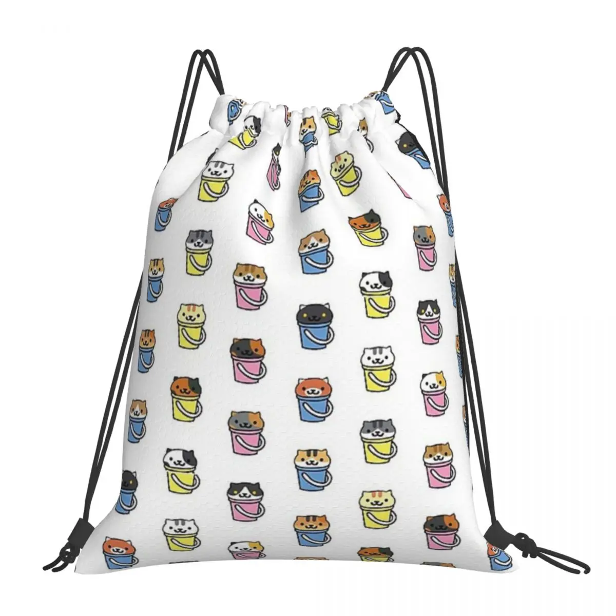 Neko Portals Neko Atsume Cats Backpacks Portable Drawstring Bags Drawstring Bundle Pocket Sports Bag Book Bags For Man Woman
Neko Portals Neko Atsume Cats Backpacks Portable Drawstring Bags Drawstring Bundle Pocket Sports Bag Book Bags For Man Woman