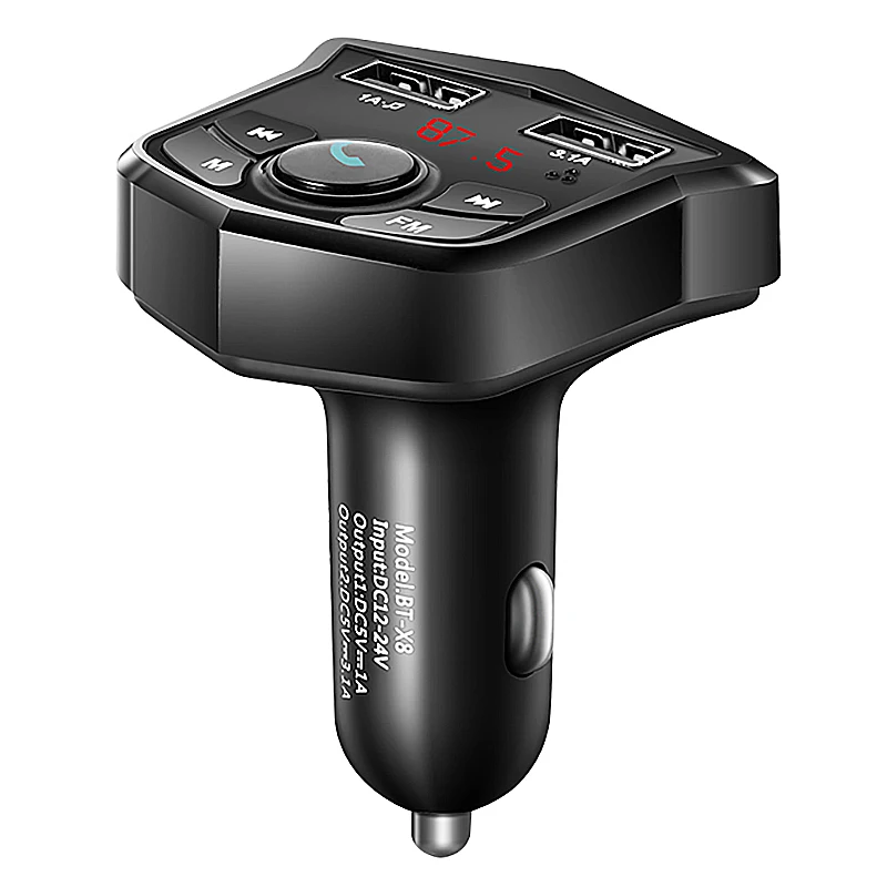 Автомобильный беспроводной комплект громкой связи Bluetooth Автомобильный MP3-плеер USB зарядное устройство модулятор автомобиля
Автомобильный беспроводной комплект громкой связи Bluetooth Автомобильный MP3-плеер USB зарядное устройство модулятор автомобиля