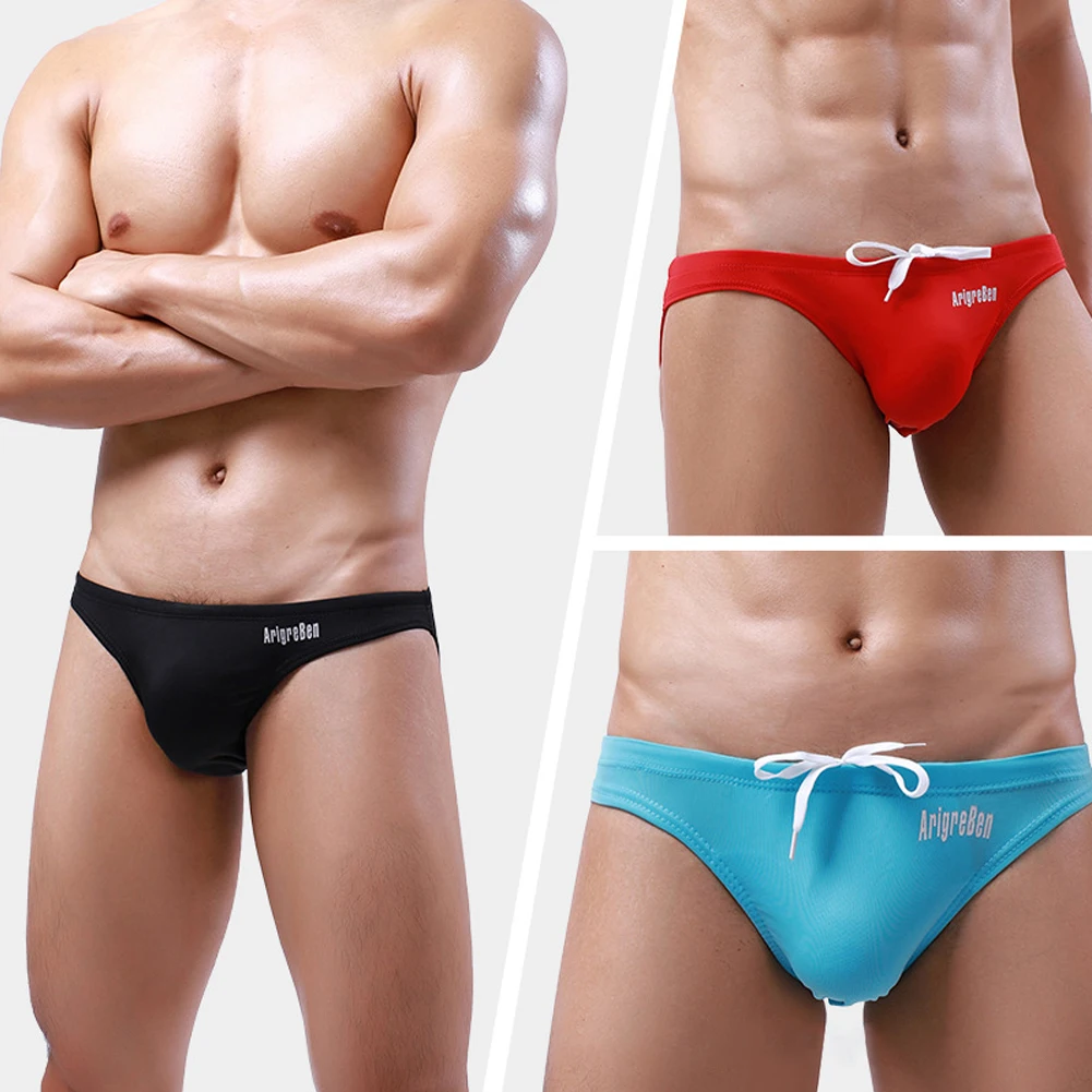 Men's Brief Cut Low Rise Bikini Briefs Swimming Trunks Swim Brief Beach Wear Sexy Stretch Breathable Underwear Men Beach Shorts
Men's Brief Cut Low Rise Bikini Briefs Swimming Trunks Swim Brief Beach Wear Sexy Stretch Breathable Underwear Men Beach Shorts