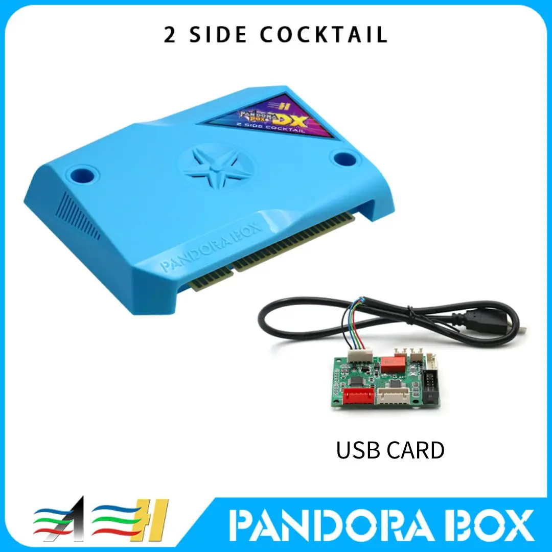 

Pandoras Box DX 516 in 1 JAMMA 2 SIDE COCKTAIL Dedicated arcade board for TATE / vertical games supports trackball screen flip