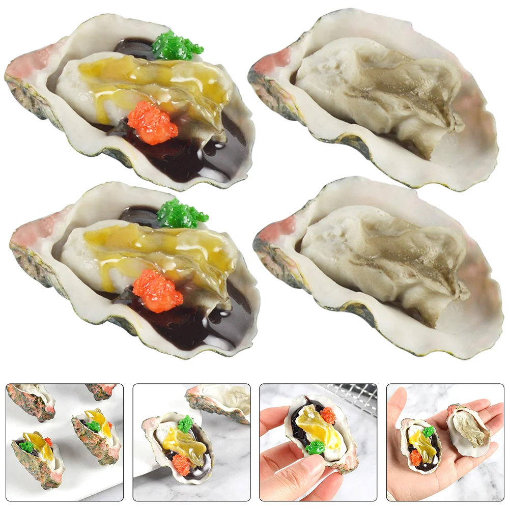 Artificial Scallop Simulated Oysters Grilling Accessories Simulation Seafood Model
Artificial Scallop Simulated Oysters Grilling Accessories Simulation Seafood Model