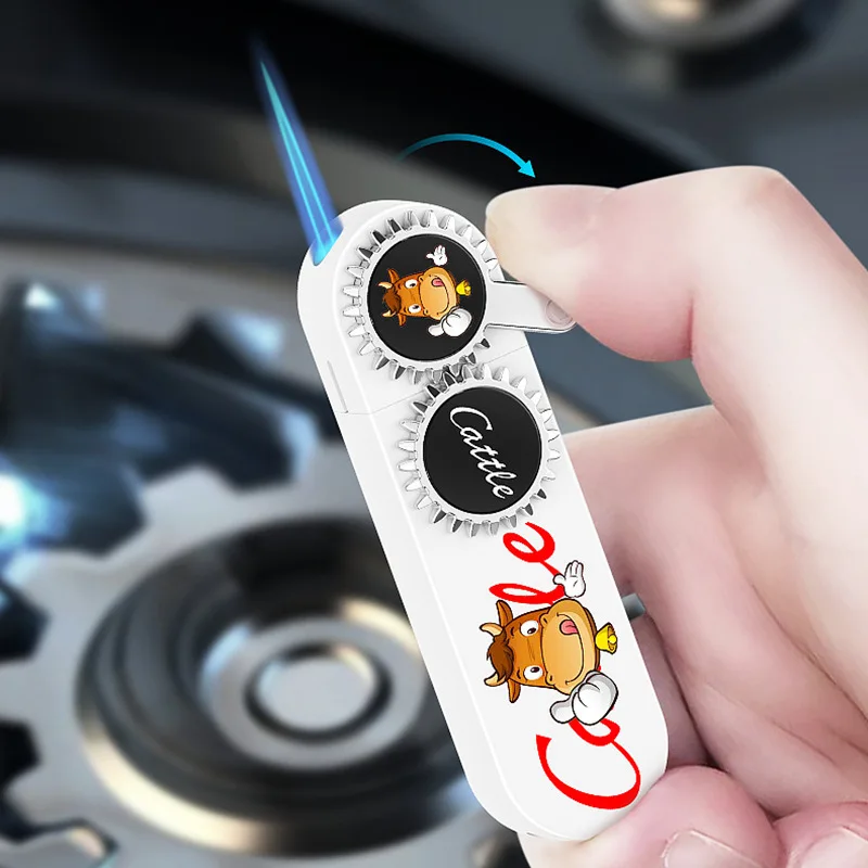 Windproof Creative Jet Gear Gas Lighter Rocker Arm Portable Torch Turbo Butane Inflatable Cigarette Cigar Lighter Gift For Men
Windproof Creative Jet Gear Gas Lighter Rocker Arm Portable Torch Turbo Butane Inflatable Cigarette Cigar Lighter Gift For Men