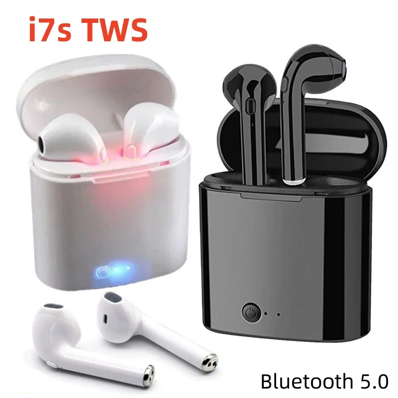 

i7s TWS Wireless Headphones Bluetooth 5.0 Earphones sport Earbuds Headset With Mic Charging box Headphones PK mini i7 Y50 Y30 E6