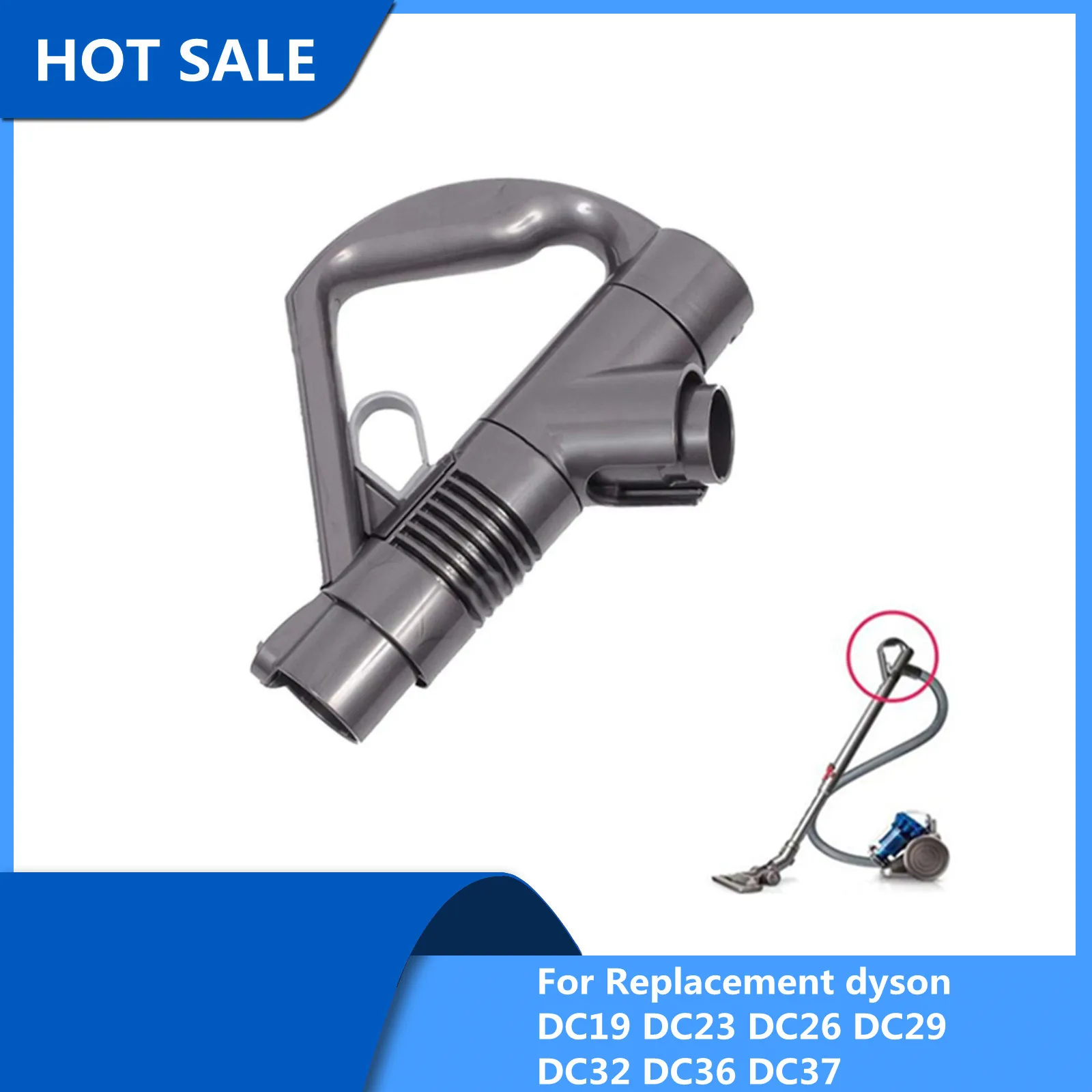 Hight quality Vacuum cleaner parts handle for Replacement dyson DC19 DC23 DC26 DC29 DC32 DC36 DC37
Hight quality Vacuum cleaner parts handle for Replacement dyson DC19 DC23 DC26 DC29 DC32 DC36 DC37