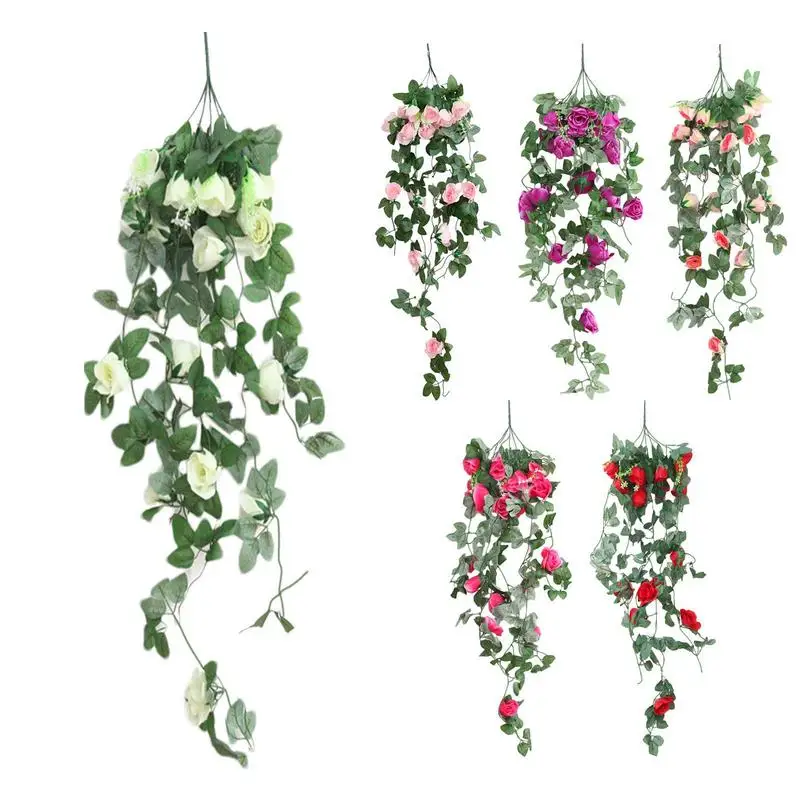 : Rose Vine Flowers Wedding decoration artificial flower vine rose wall hanging hanging basket flower Rose Vines for Backdrop
: Rose Vine Flowers Wedding decoration artificial flower vine rose wall hanging hanging basket flower Rose Vines for Backdrop