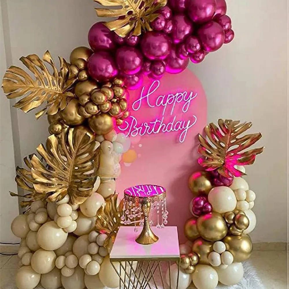Magenta Chrome Gold Balloon Wedding Garland Arch Kit Baby Shower Girl Birthday Balloons Bride To Be Bachlorette Party Baloons
Magenta Chrome Gold Balloon Wedding Garland Arch Kit Baby Shower Girl Birthday Balloons Bride To Be Bachlorette Party Baloons
