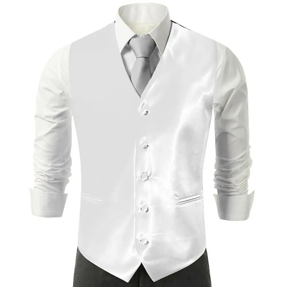 Men Business Jacket Vest Waistcoat Dress V Neck Vest Neck Tie Hankie Set Wedding Suit Formal Business Jacket Fashion Casual
Men Business Jacket Vest Waistcoat Dress V Neck Vest Neck Tie Hankie Set Wedding Suit Formal Business Jacket Fashion Casual
