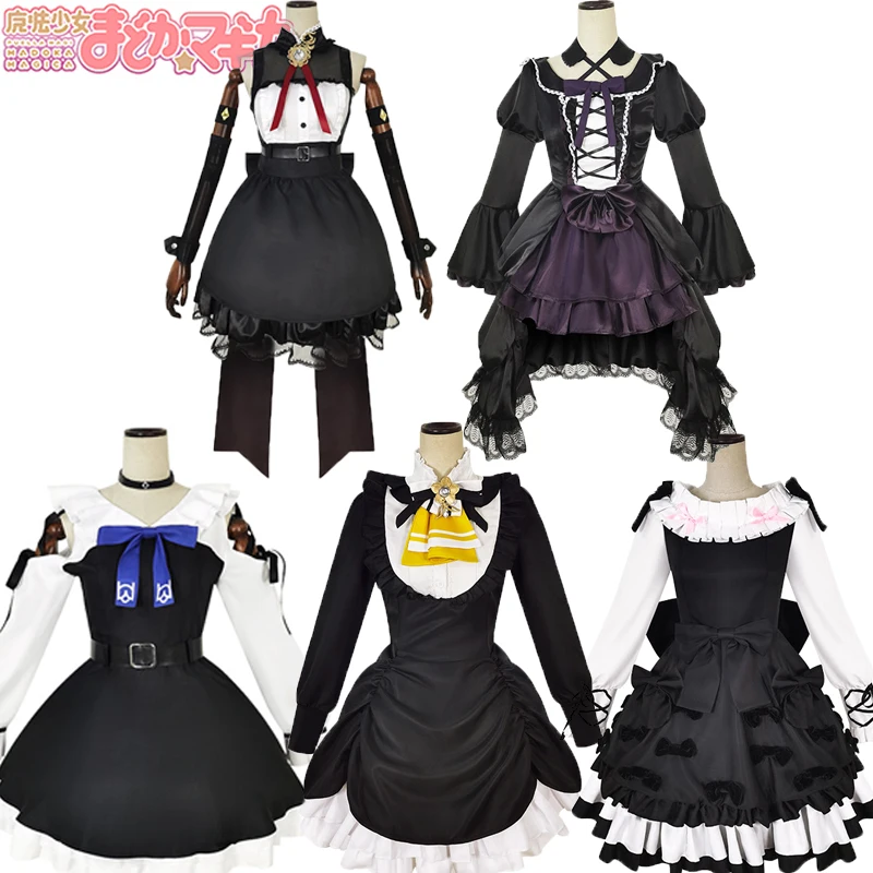 

Anime Puella Magi Madoka Magica Kaname Madoka Akemi Homura Cosplay Costume Suit Adult Women Lolita Dress Halloween Party Uniform