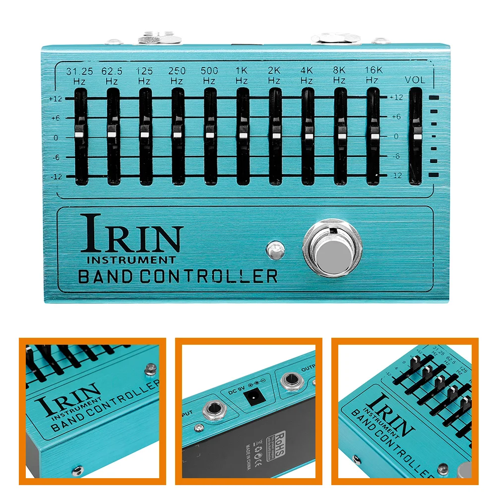 Effect for Electric Guitar Distortion Pedal Bass Monoblock Aluminum Alloy Effector Effects
Effect for Electric Guitar Distortion Pedal Bass Monoblock Aluminum Alloy Effector Effects