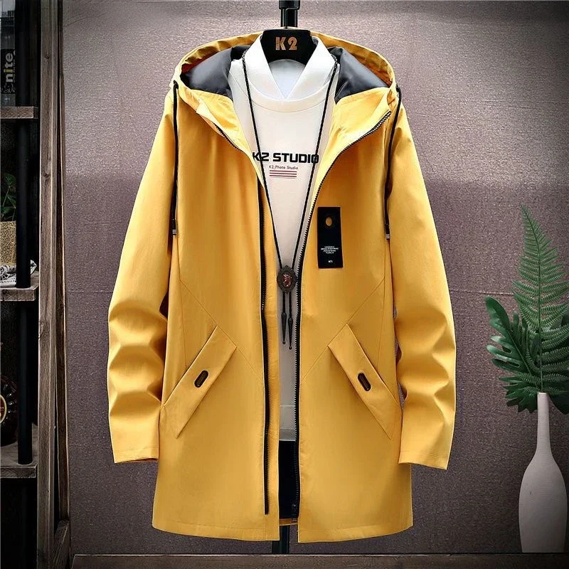 2024 Spring and Autumn New Men's Classic Fashion In The Long Windbreaker Men's Casual Loose Large Size High-Quality Coat M-5XL
2024 Spring and Autumn New Men's Classic Fashion In The Long Windbreaker Men's Casual Loose Large Size High-Quality Coat M-5XL