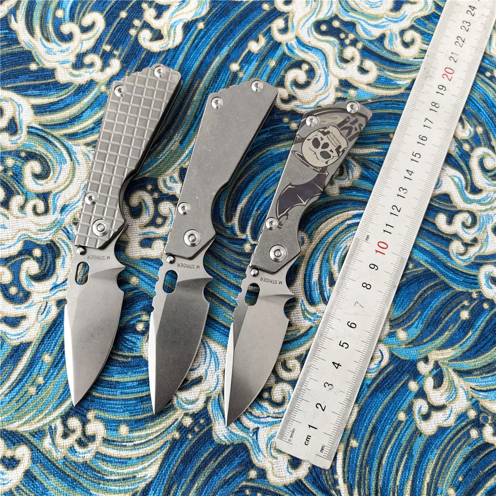 Real 154CM Blade Strider PT3 Titanium Handle Copper Washer Folding Knife Tactical Pocket Camping Hunting Outdoor EDC Tool
Real 154CM Blade Strider PT3 Titanium Handle Copper Washer Folding Knife Tactical Pocket Camping Hunting Outdoor EDC Tool