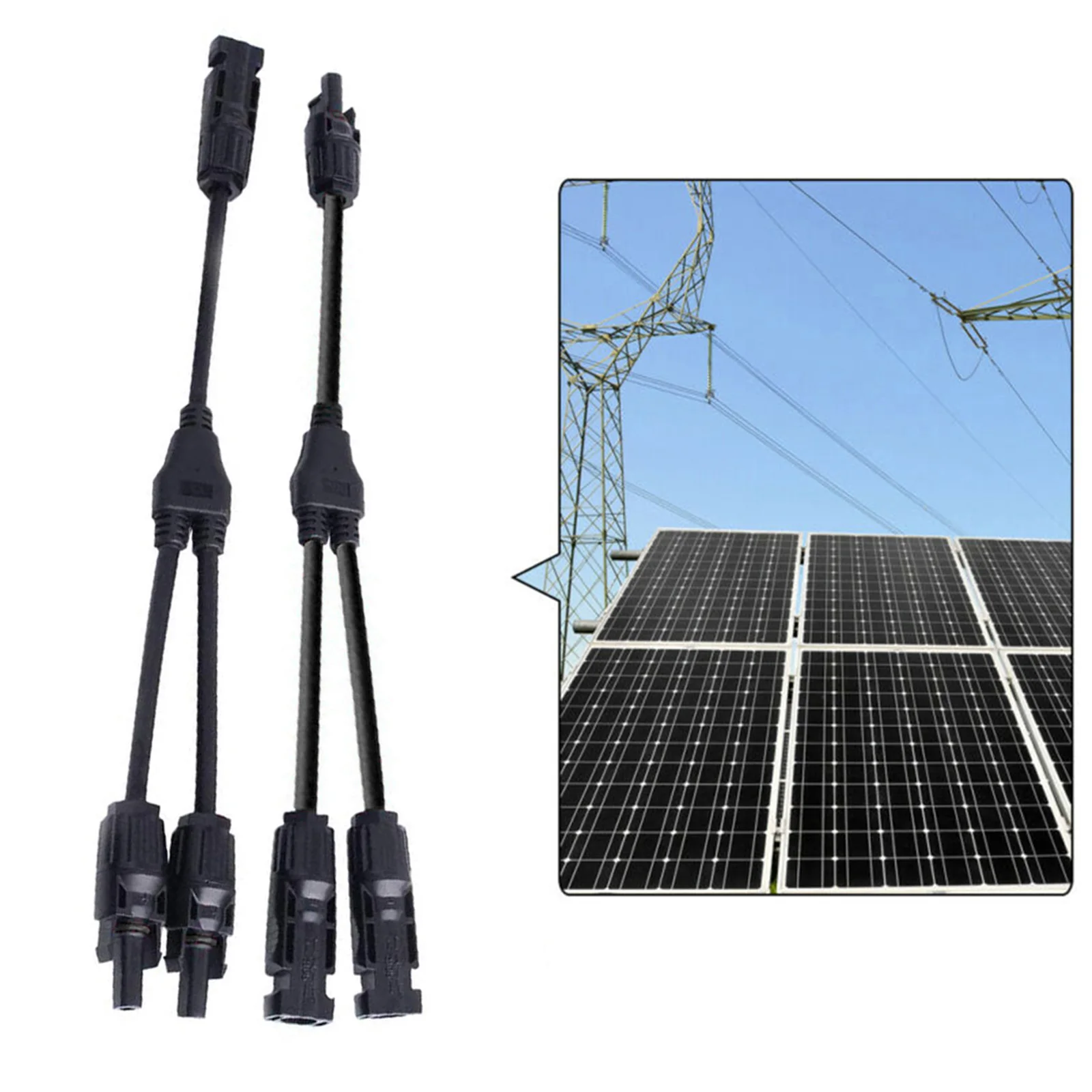 Solar Cable Y Splitter Solar Panel Cable Plug Connector Parallel PV Connector 30A DC 1000V Corrosion-resistant Solar Power Parts
Solar Cable Y Splitter Solar Panel Cable Plug Connector Parallel PV Connector 30A DC 1000V Corrosion-resistant Solar Power Parts